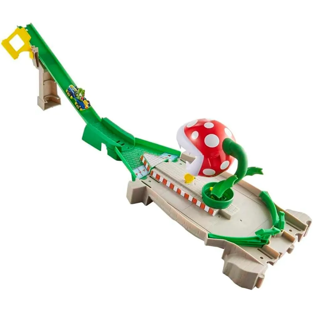 HOT WHEELS PISTA COMPLETA MARIO KART PIRANHA PLANT I