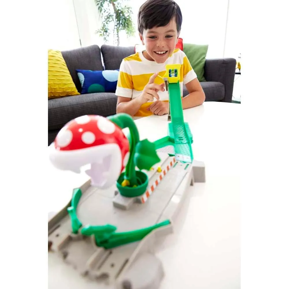 HOT WHEELS PISTA COMPLETA MARIO KART PIRANHA PLANT I