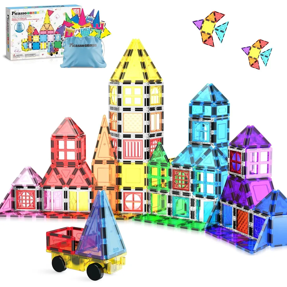 BLOQUES MAGNÉTICOS PIEZAS EDUCATIVOS PICASSOTILES