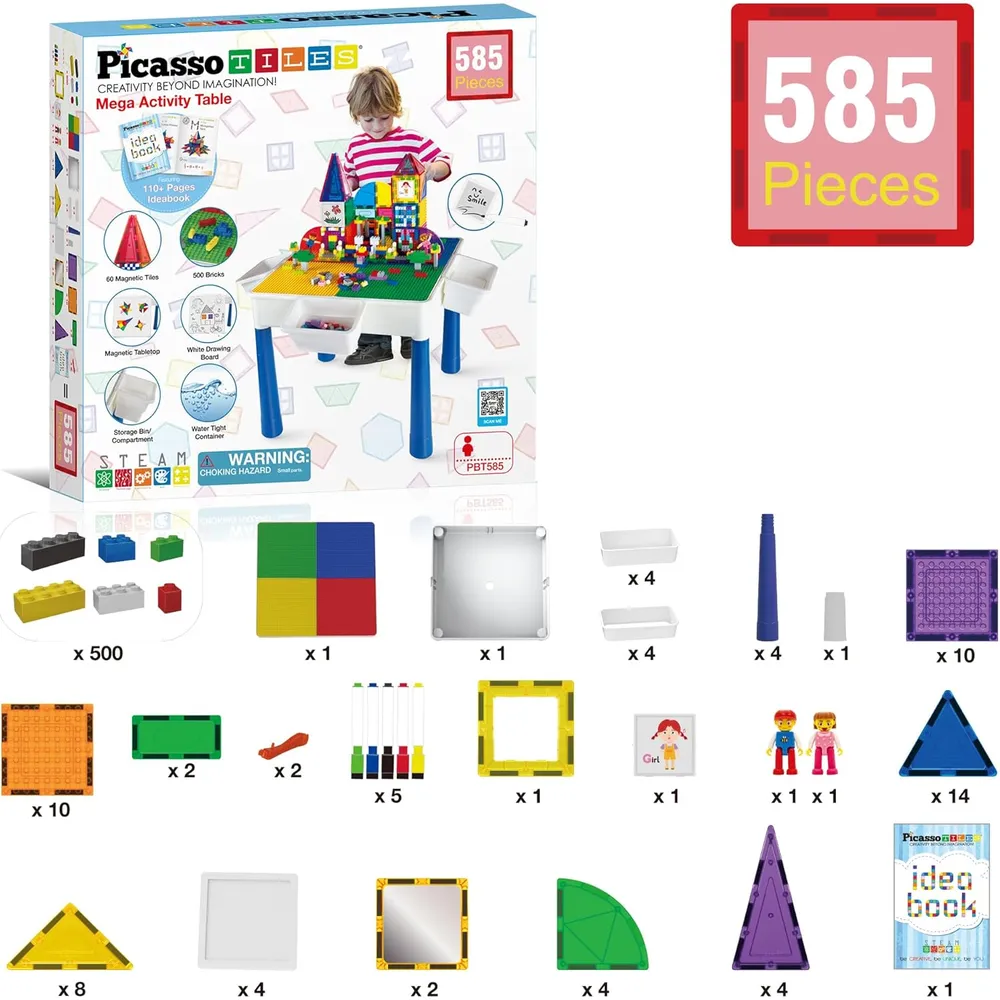 MESA ACTIVIDADES BLOQUES MAGNÉTICOS PBT585 PICASSOTILES