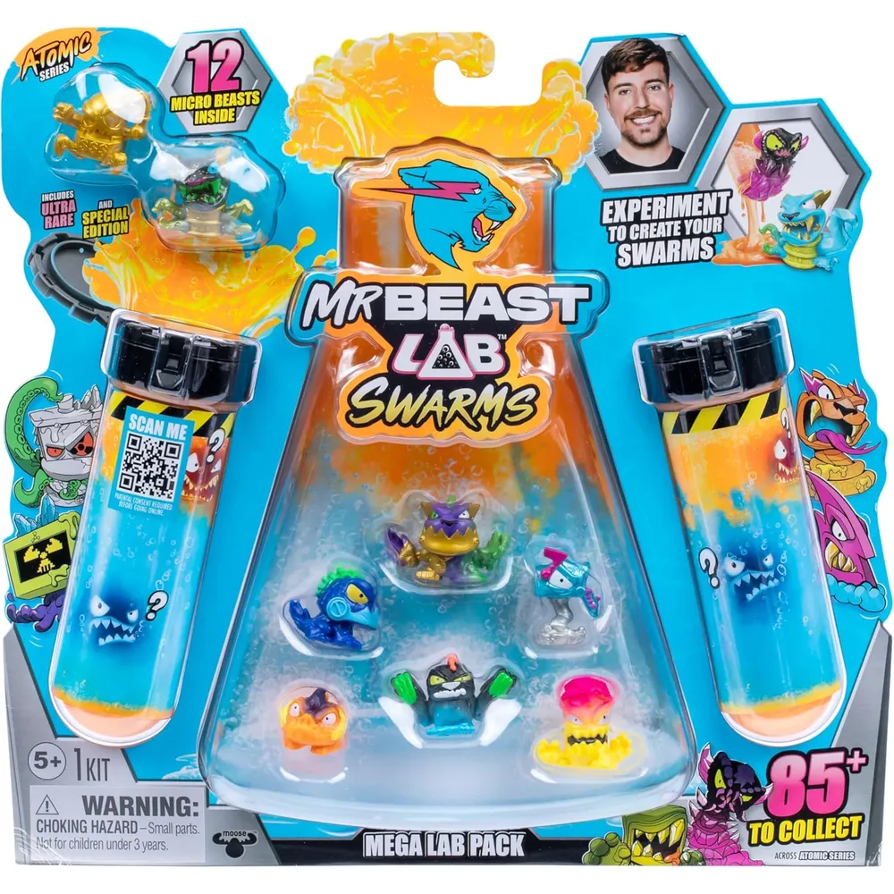 MrBeast Lab Serie 2 Swarms paquete de 12