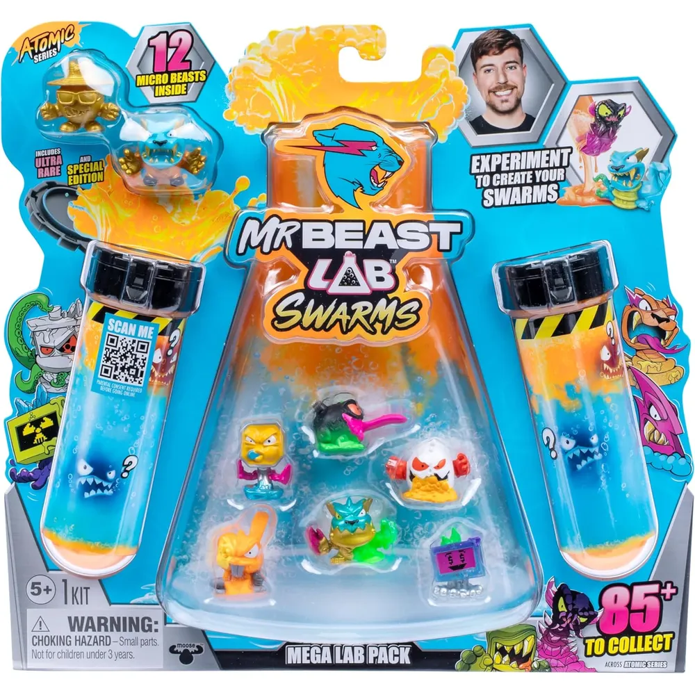 MrBeast Lab Serie 2 Swarms 12 figuras