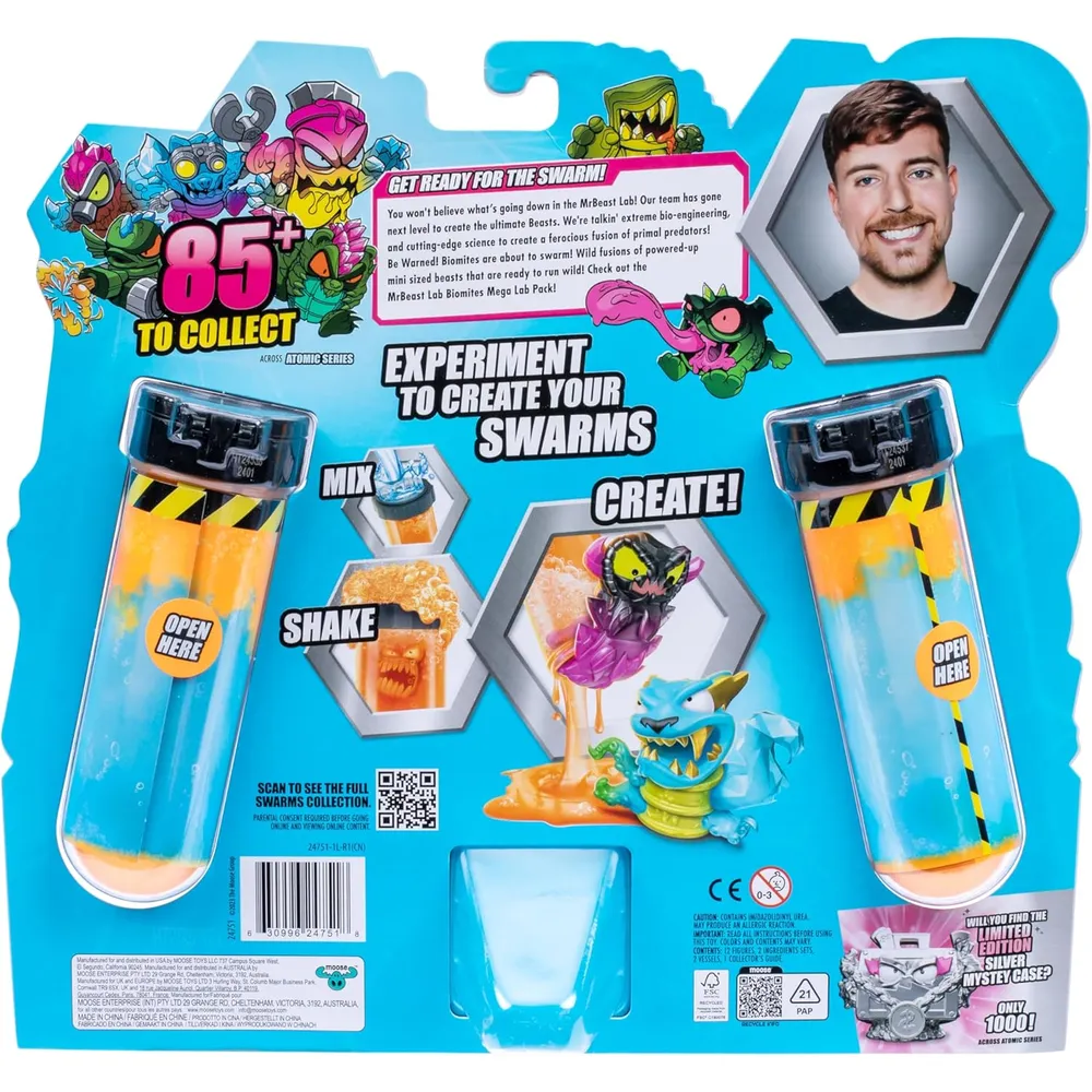 MrBeast Lab Serie 2 Swarms 12 figuras