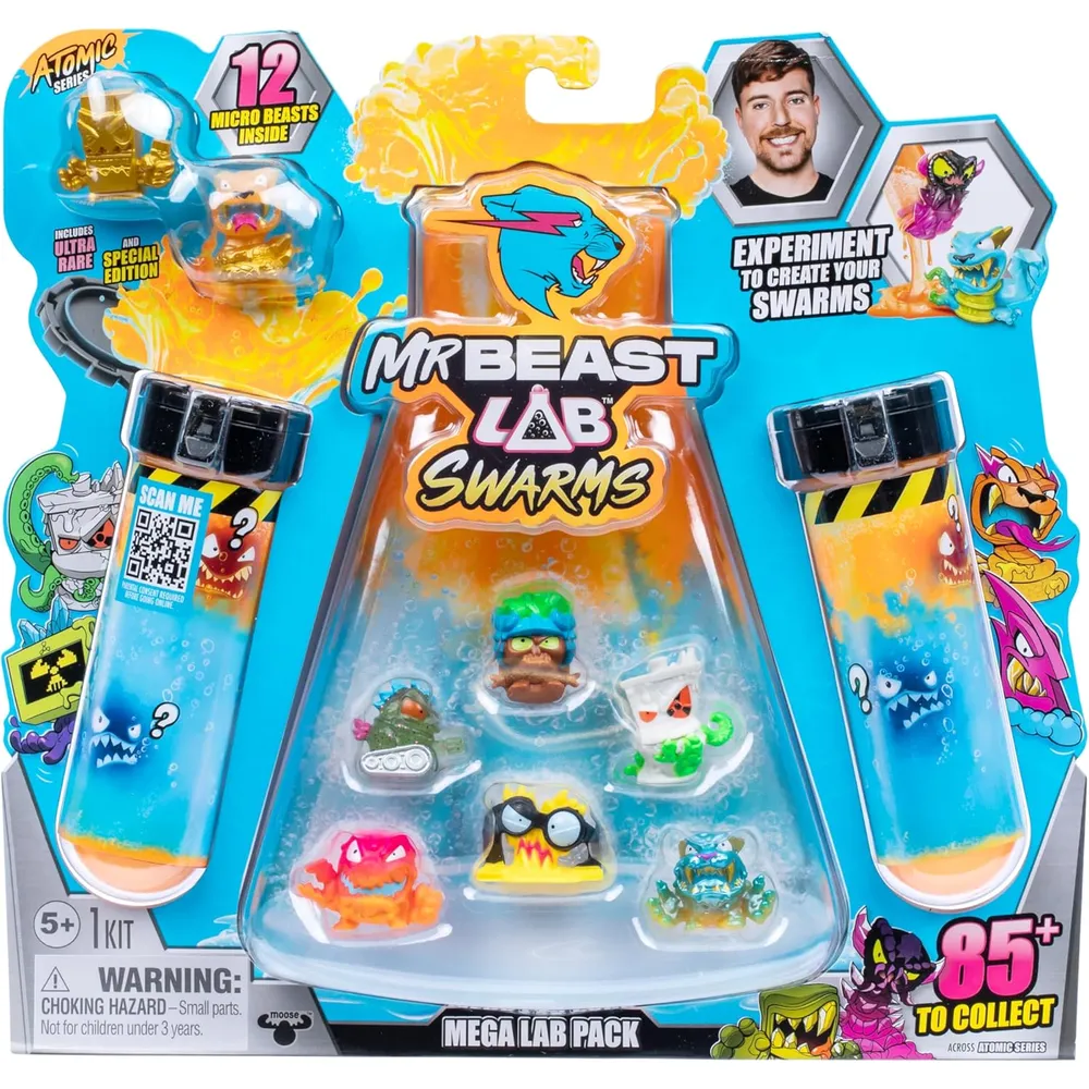 MrBeast Lab Serie 2 Swarms 12 atómica pantera pitón