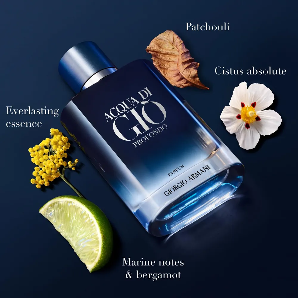 PERFUME ARMANI ACQUA DI GIÒ PROFONDO PARFUM HOMBRE 1 OZ / 30 ML