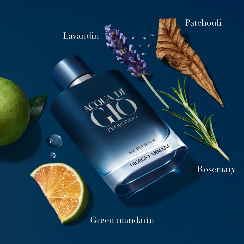 PERFUME ARMANI BEAUTY ACQUA DI GIÒ PROFONDO EDP HOMBRE 1 OZ / 30 ML