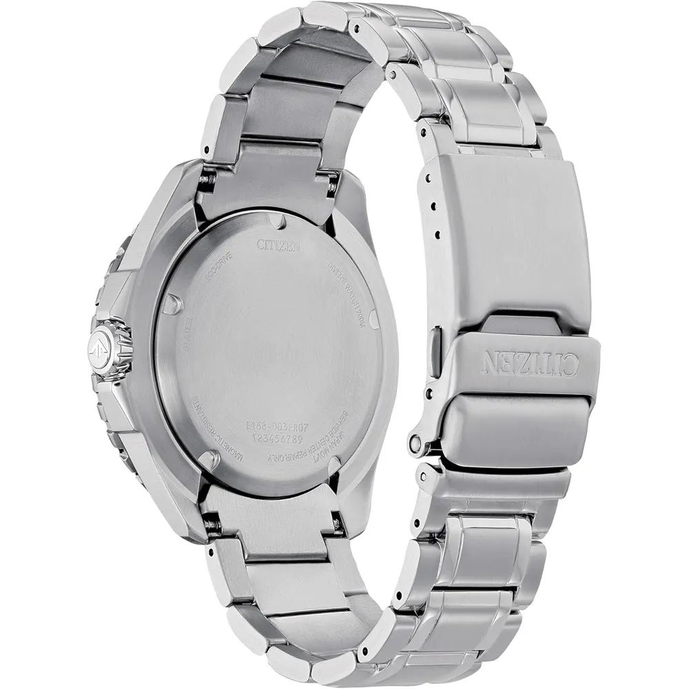 Citizen BN0199-53X reloj Promaster Diver Eco-Drive | Plata/verde
