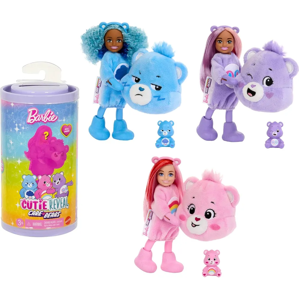 BARBIE CHELSEA CUTIE REVEAL OSITOS CARIÑOSITOS CON SORPRESAS