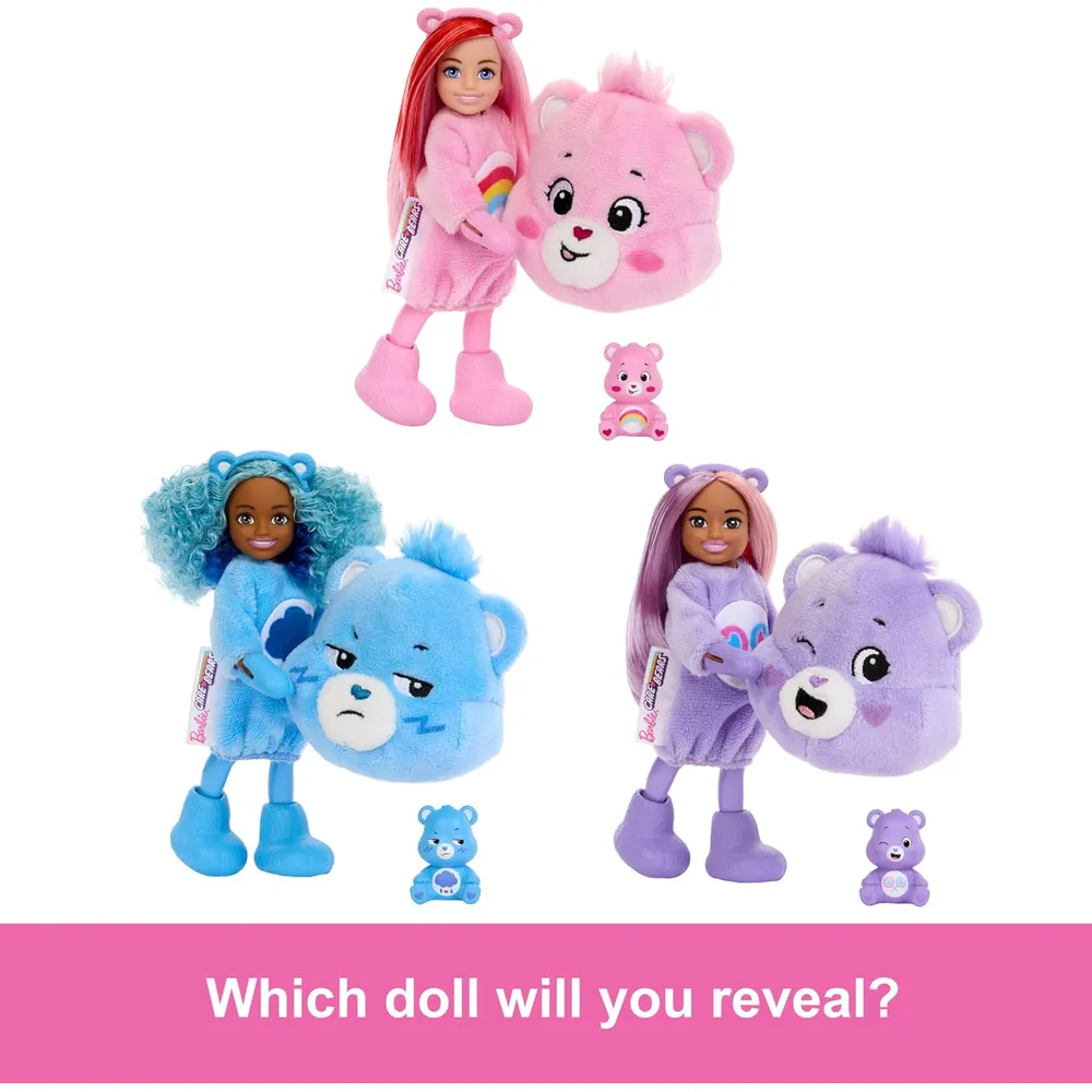 BARBIE CHELSEA CUTIE REVEAL OSITOS CARIÑOSITOS CON SORPRESAS