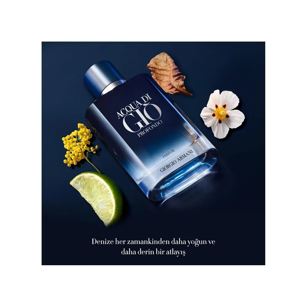 PERFUME ARMANI ACQUA DI GIÒ PROFONDO PARFUM HOMBRE 3.4 OZ / 100 ML