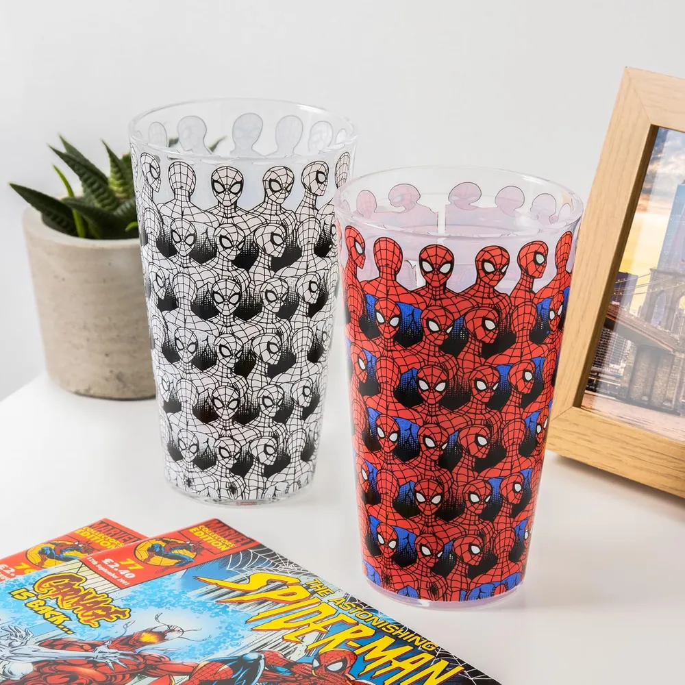 Paladone Marvel Spider-Man, vaso cambia color frío 14.9 oz / 440 ml oz oficial