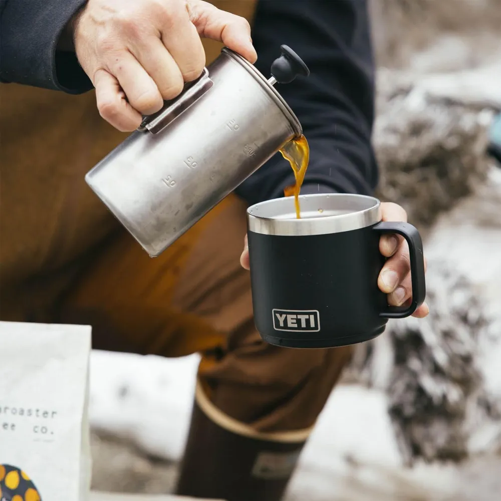 YETI Rambler Taza Apilable con Tapa Magslider de 14 oz | Palo Rosa