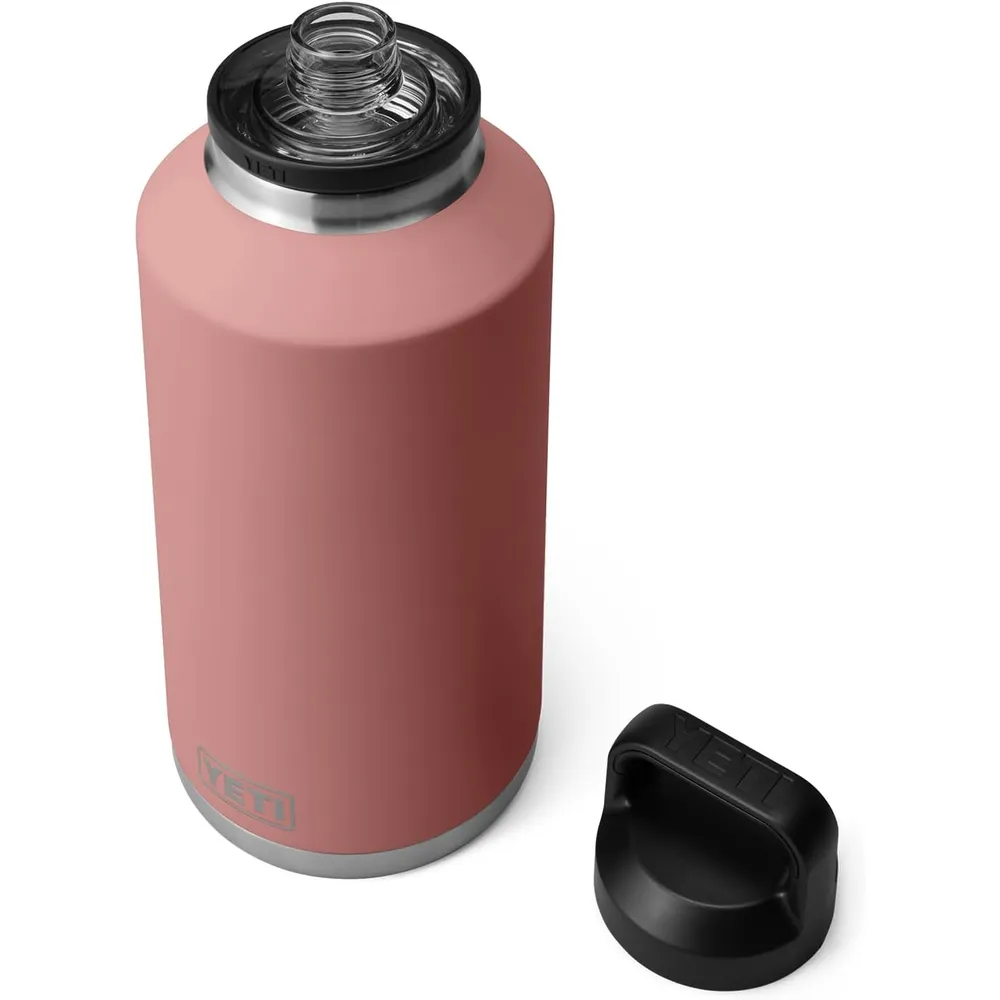YETI Botella Rambler con Tapa de Chupón de 64 oz | Palo Rosa