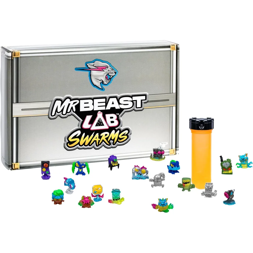 MRBEAST LAB SWARMS SERIE 2 ATÓMICO 18 MICROBESTIAS