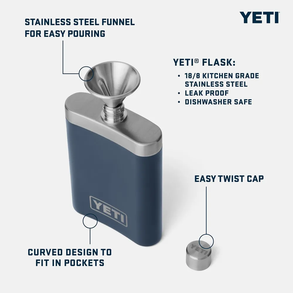 YETI Botella de Embudo de 7 oz | Rojo