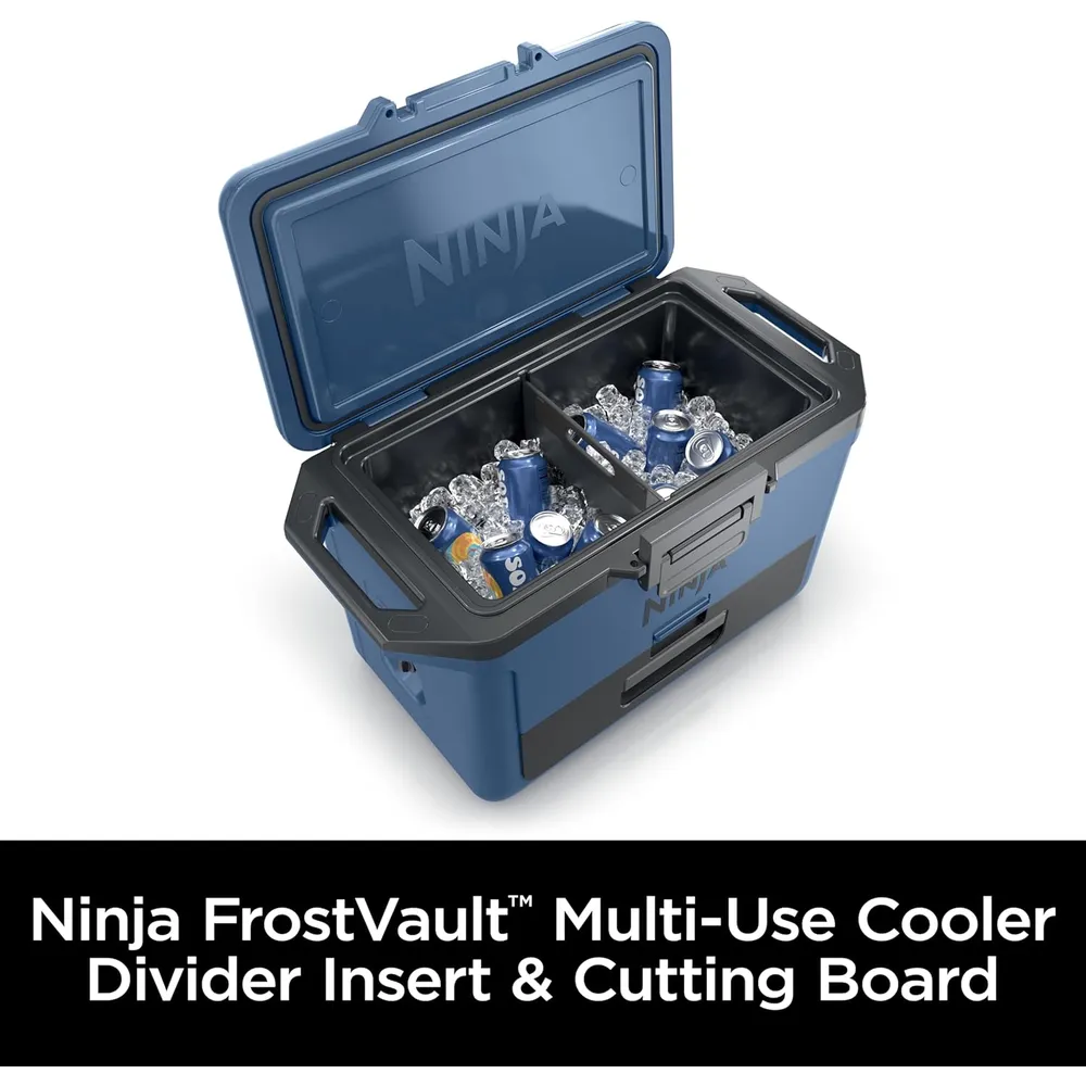 Ninja inserto XSKCUTBRDDIVDR Frostvault con divisor y tabla de cortar | Negro