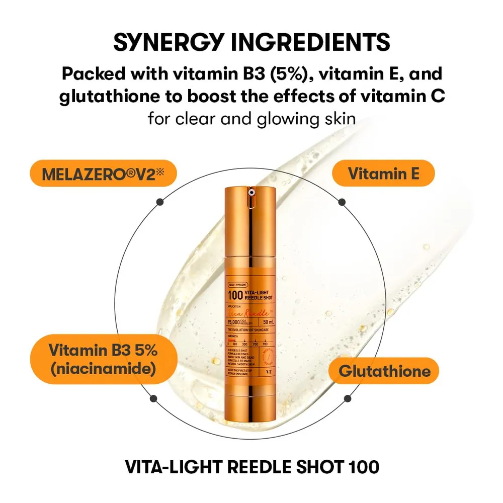 VT Cosmetics Vita-Light Reedle Shot 100 Suero de Microagujas 50ml