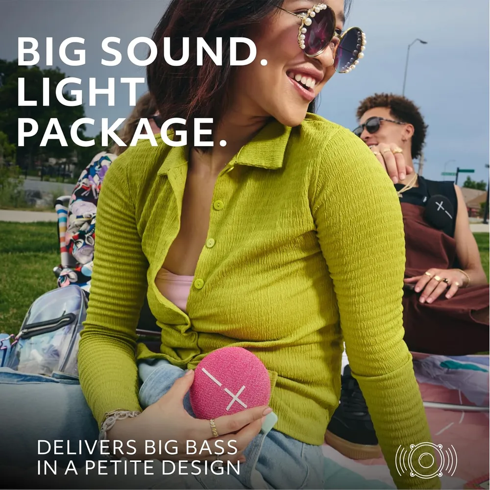 Ultimate Ears Miniroll altavoz Bluetooth ultraportátil IP67 | Rojo