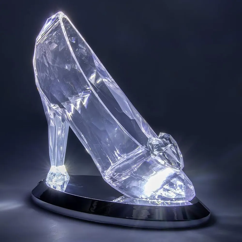Paladone Disney Princesas Cenicienta, lámpara cristal brillo mágico oficial