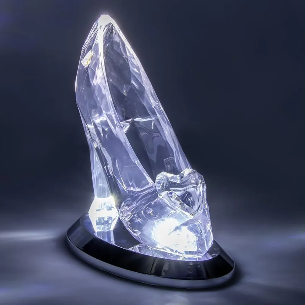 Paladone Disney Princesas Cenicienta, lámpara cristal brillo mágico oficial