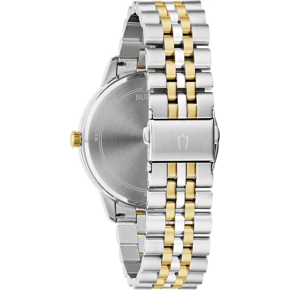 b0dclg792f_1_webp.webp Bulova reloj clásico hombre cuarzo 3 agujas diamantes acero | Oro/Plata