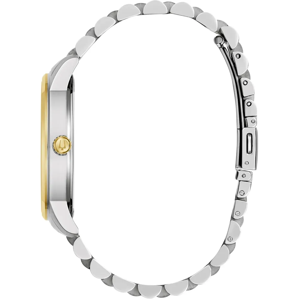 b0dclg792f_2_webp.webp Bulova reloj clásico hombre cuarzo 3 agujas diamantes acero | Oro/Plata