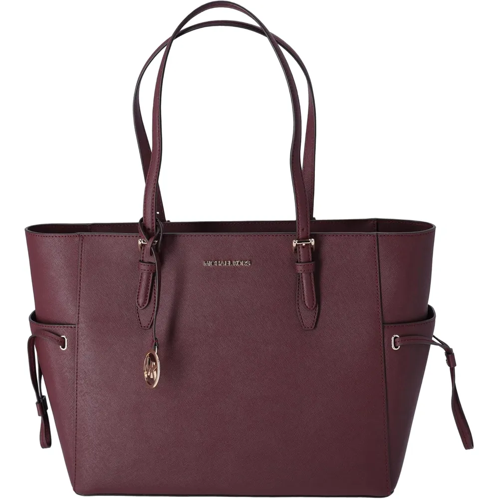 Michael Kors | Bolso Tote Gilly Jet Set Grande con Cordón (Oxblood)