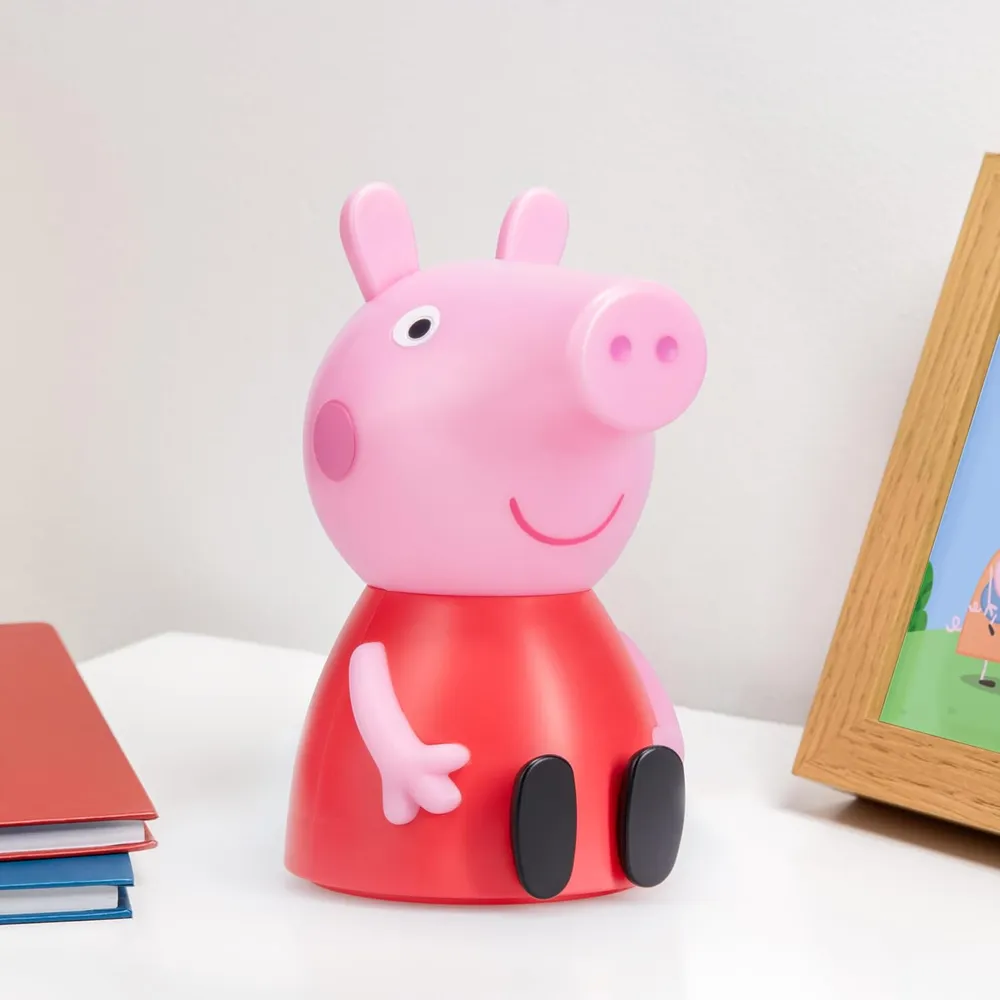Paladone Peppa Pig, lámpara figura con sonido oficial