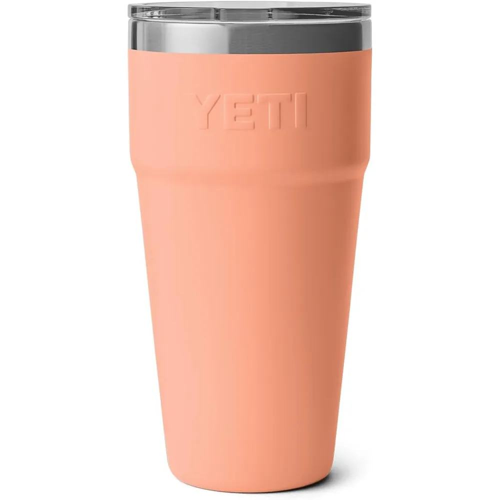 YETI Rambler Vaso  de 30 oz de acero inoxidable con tapa MagSlider color melón