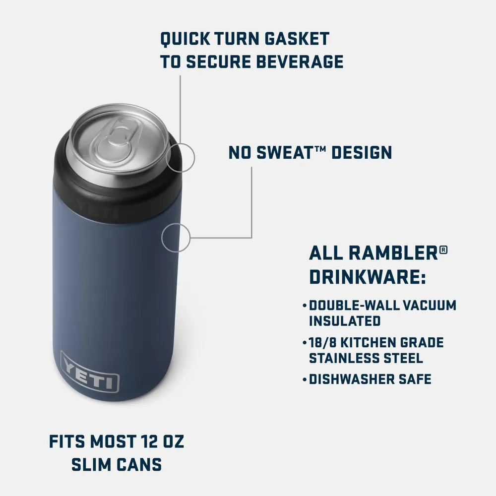 YETI Rambler Aislador de Latas No Insertable de 12 oz | Palo Rosa