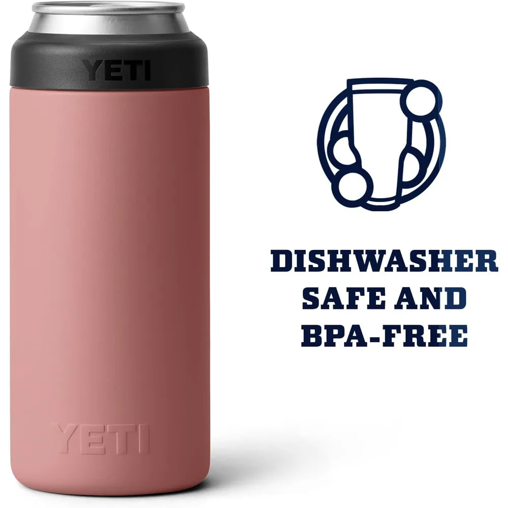 YETI Rambler Aislador de Latas No Insertable de 12 oz | Palo Rosa