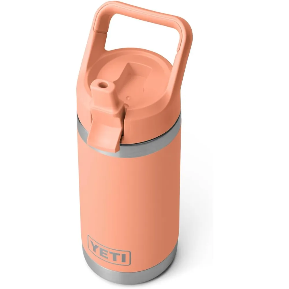 YETI Botella Rambler Jr. para Niños con Cañita de 12 oz | Melocotón