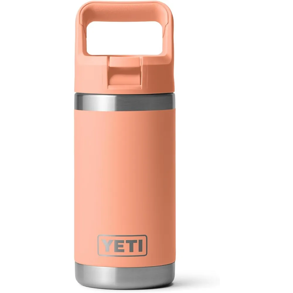 YETI Botella Rambler Jr. para Niños con Cañita de 12 oz | Melocotón