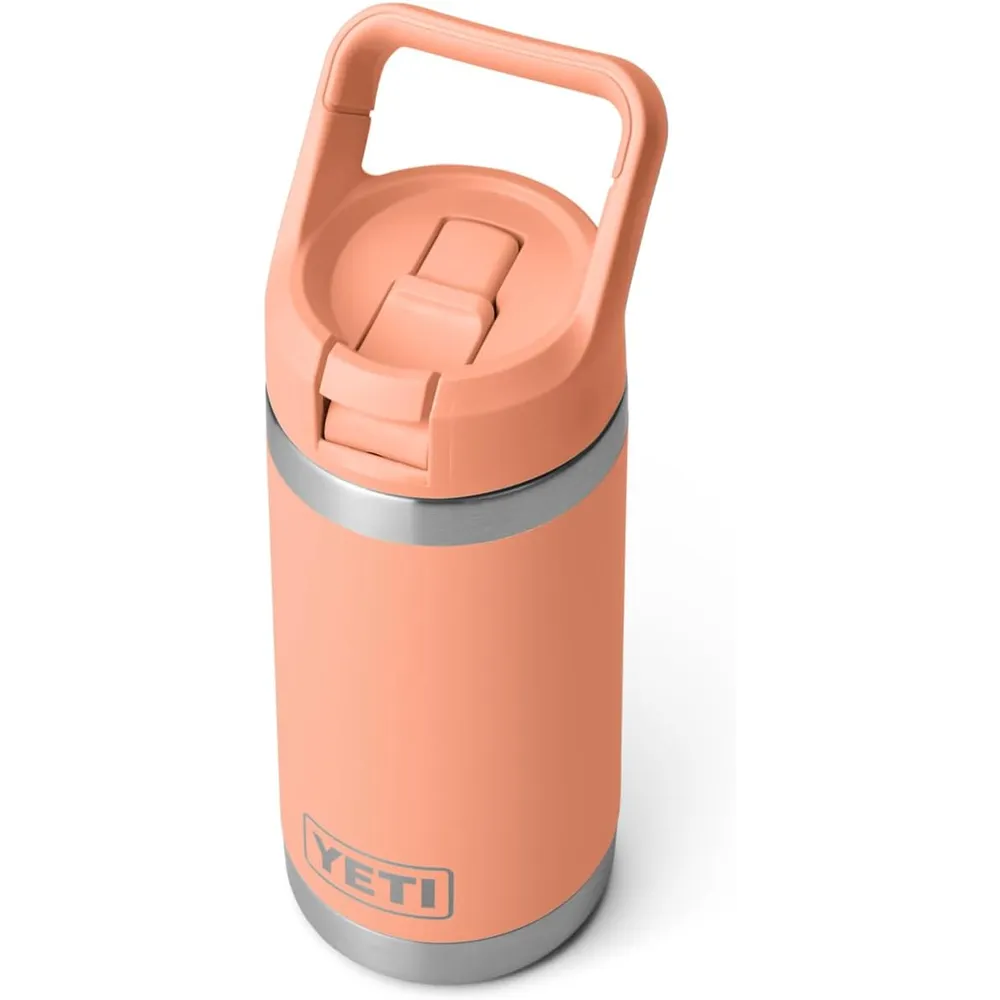 YETI Botella Rambler Jr. para Niños con Cañita de 12 oz | Melocotón