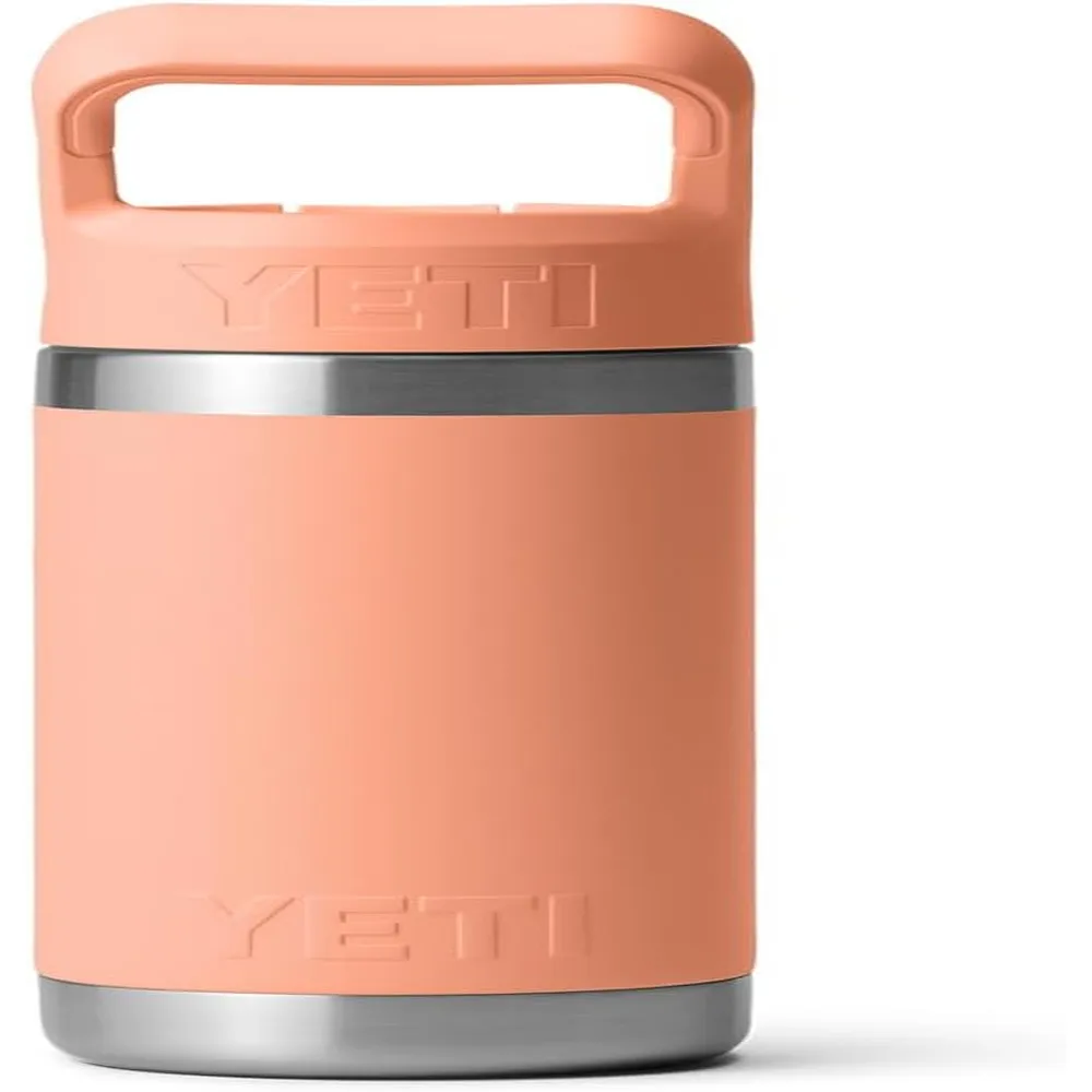 YETI Botella Rambler Jr. para Niños con Cañita de 12 oz | Melocotón