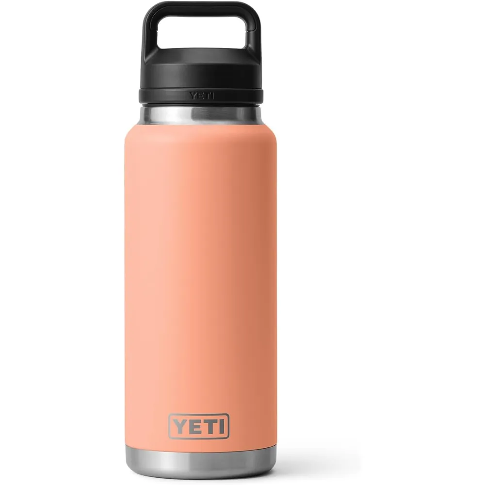 YETI Botella Rambler con Tapa para Sorbos de 36 oz | Melocotón