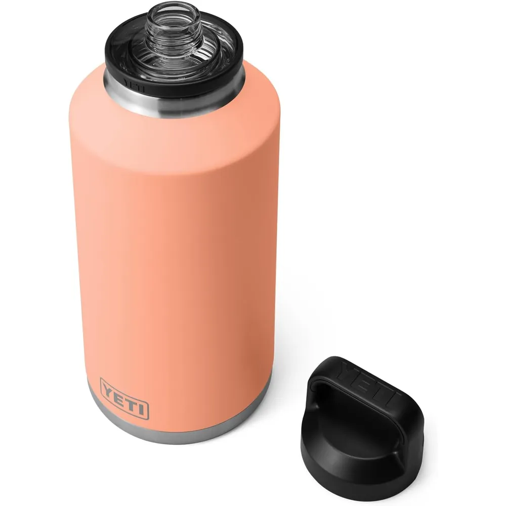 YETI Botella Rambler con Tapa de Chupón de 64 oz | Melocotón