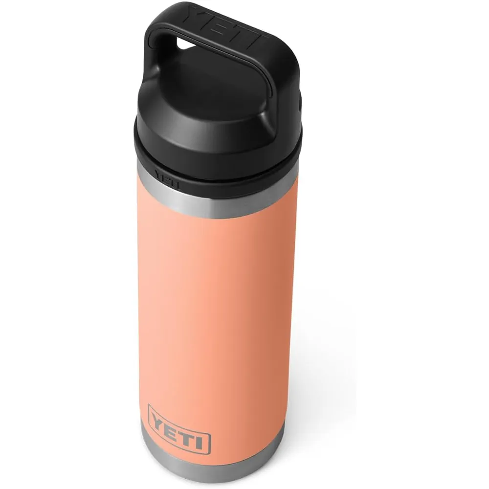 YETI Botella Rambler con Tapa Chung de 18 oz | Melocotón