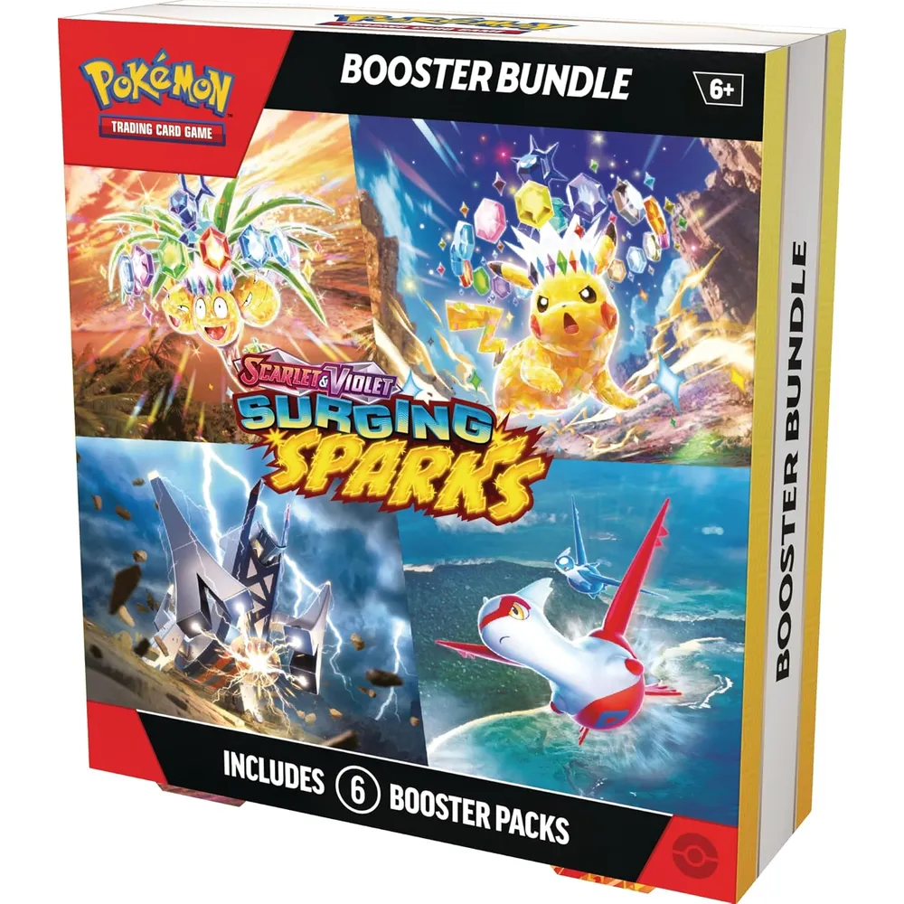 JUEGO DE CARTAS POKÉMON TCG SCARLET & VIOLET SURGING SPARKS BOOSTER PACK (INGLÉS)