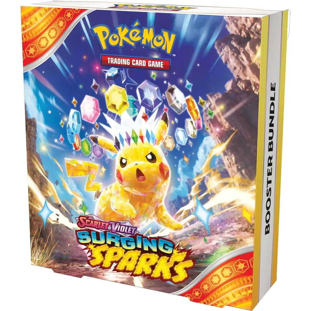 JUEGO DE CARTAS POKÉMON TCG SCARLET & VIOLET SURGING SPARKS BOOSTER PACK (INGLÉS)