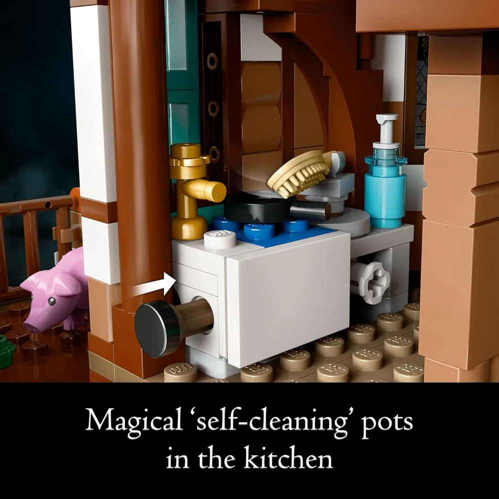 Lego Harry Potter La Madriguera, set coleccionable para adultos y fans