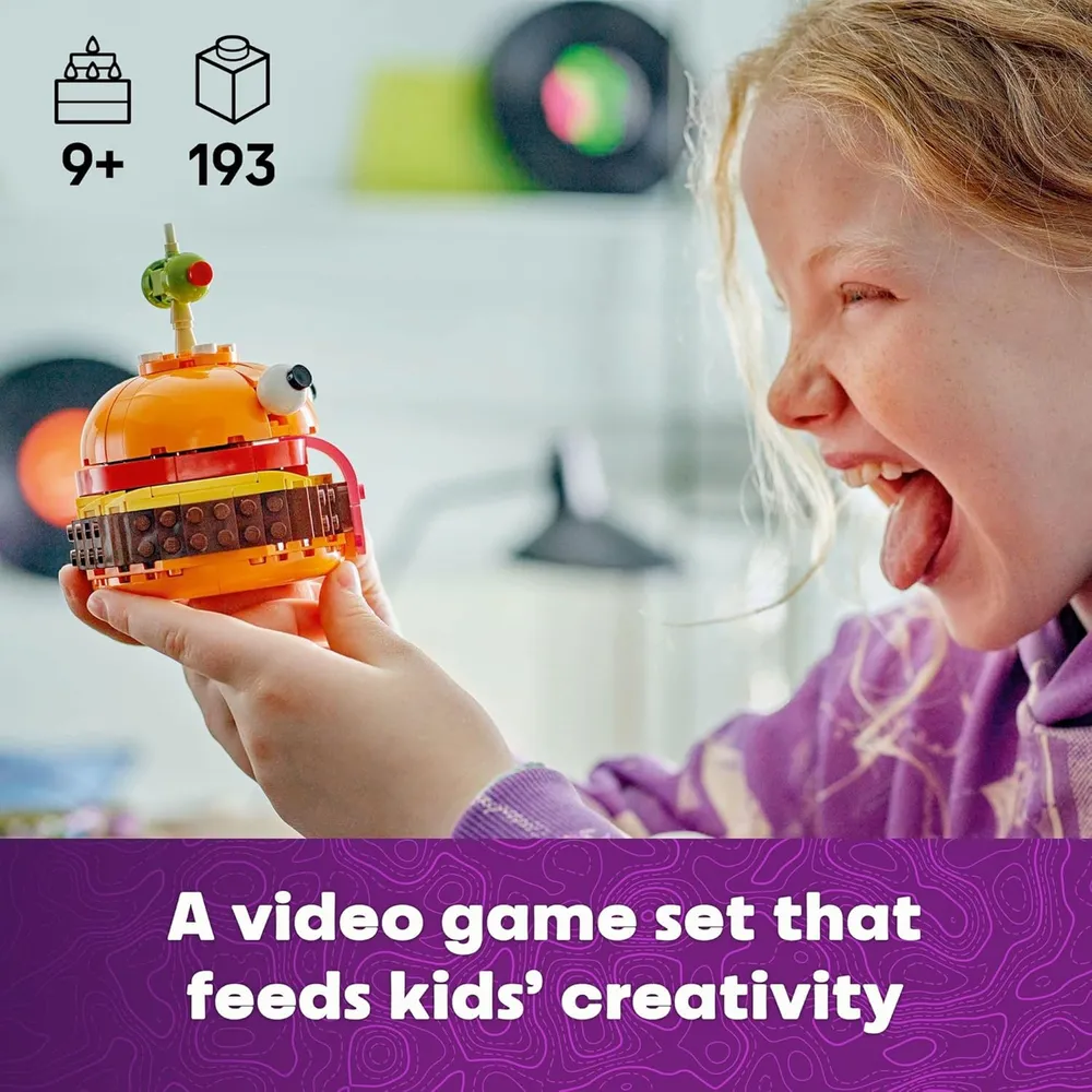 Lego Fortnite Durrr Burger, juguete de construcción para niños y niñas
