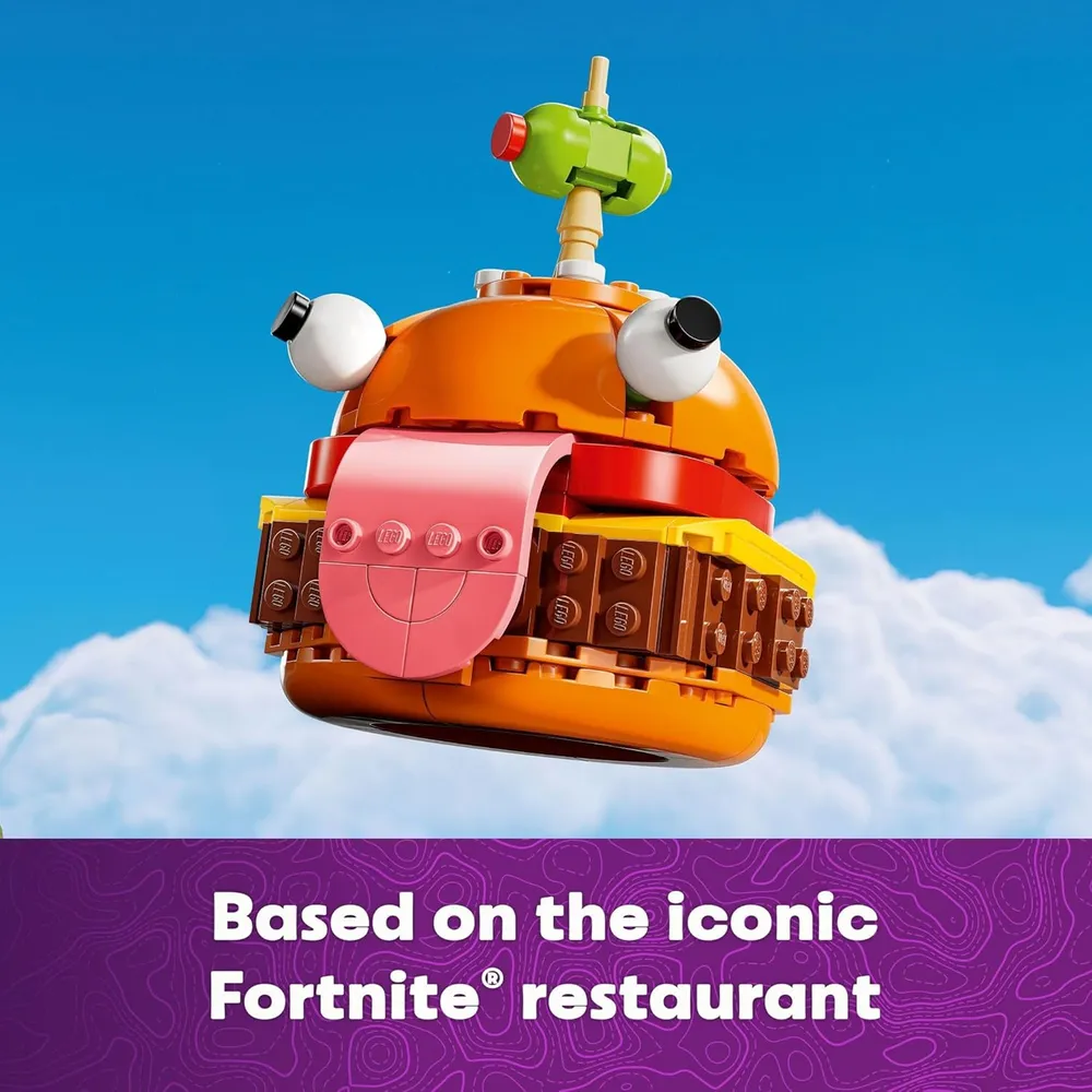 Lego Fortnite Durrr Burger, juguete de construcción para niños y niñas