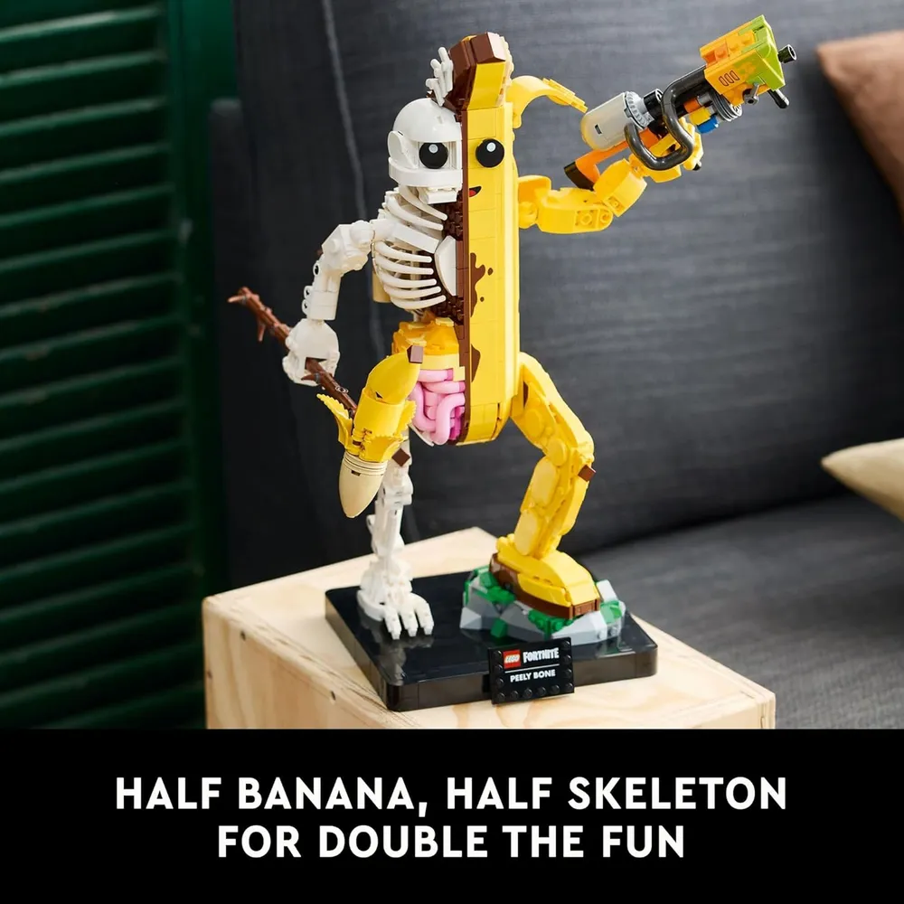 Lego Fortnite Peely Bone, set coleccionable para adultos mayores de 18 años