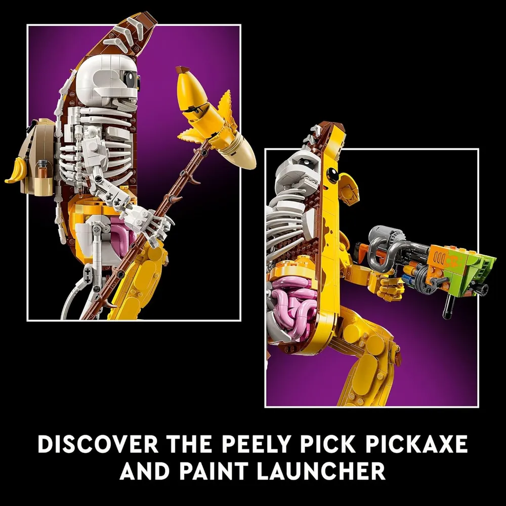 Lego Fortnite Peely Bone, set coleccionable para adultos mayores de 18 años