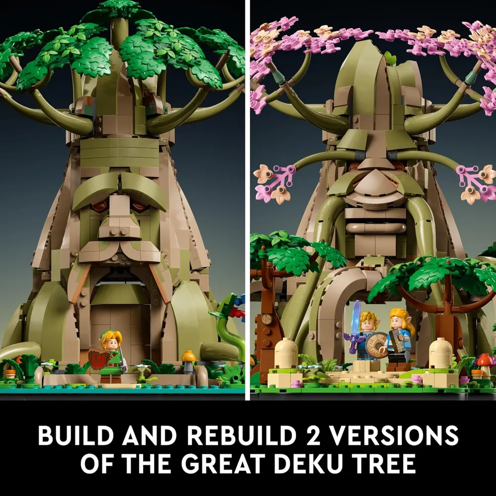 LEGO THE LEGEND OF ZELDA GRAN ÁRBOL DEKU 2 EN 1