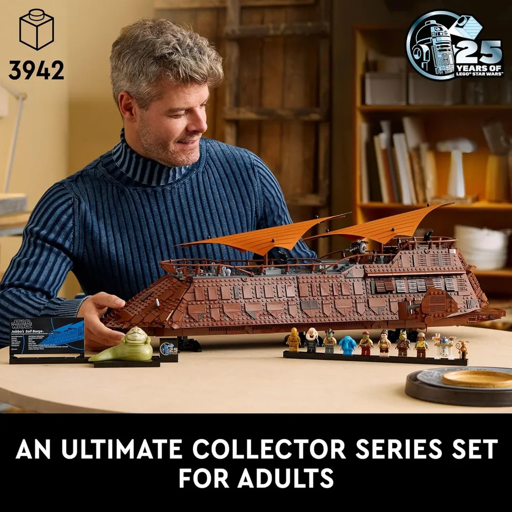 Lego Star Wars Barcaza de Jabba, set coleccionable para adultos y fans