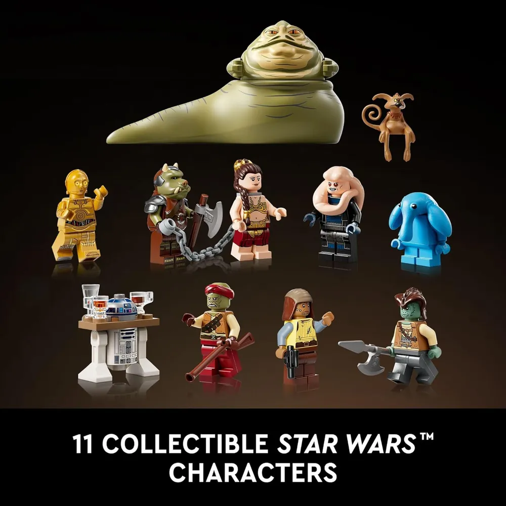 Lego Star Wars Barcaza de Jabba, set coleccionable para adultos y fans
