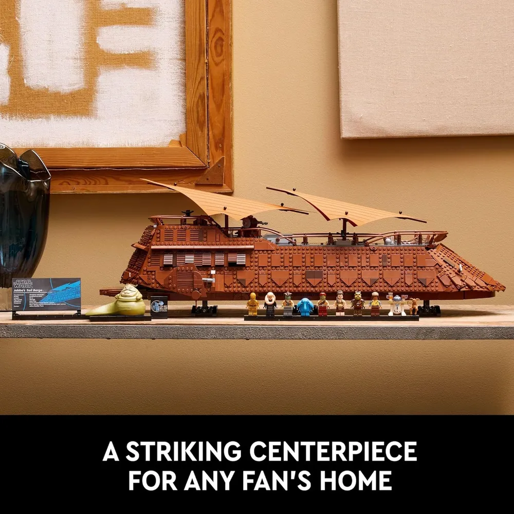 Lego Star Wars Barcaza de Jabba, set coleccionable para adultos y fans