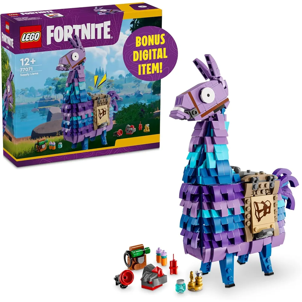 LEGO FORTNITE LLAMA DE SUMINISTROS SET DE CONSTRUCCIÓN